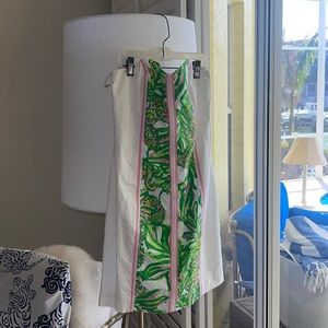 Lilly Pulitzer Strapless Dress
